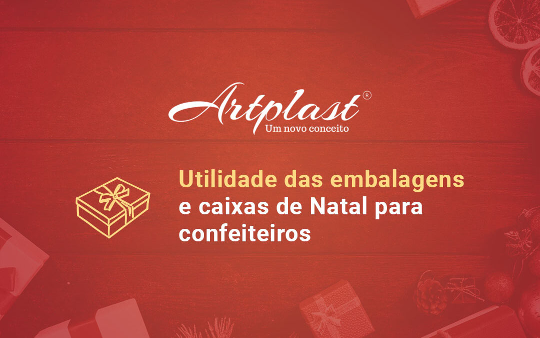 Utilidade das embalagens e caixas de Natal para confeiteiros