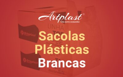 Sacolas plásticas brancas e suas utilidades